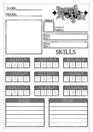 The Rank + Vile: A Roleplaying Game Image