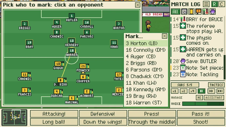 Tiny Club Manager screenshot
