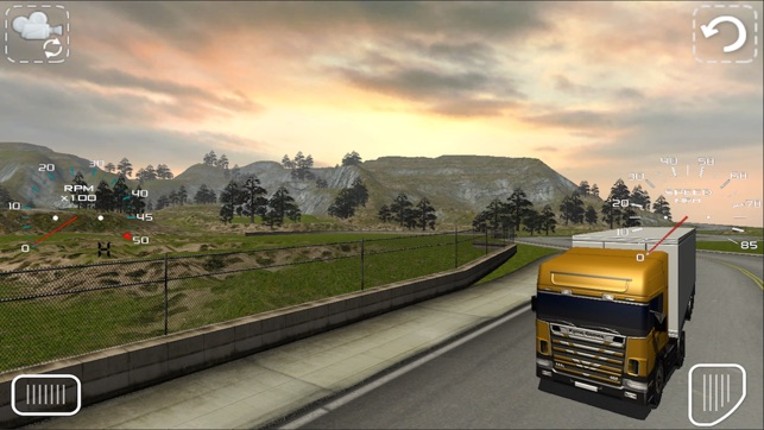 Truck Simulator Grand American Mountain Free screenshot