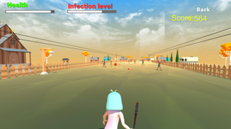 Zombie island game screenshot