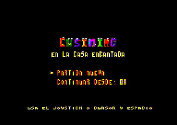 Casimiro en la Casa Encantada (Amstrad CPC) Image