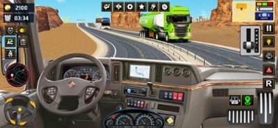 Euro Transporter Truck Driver Image