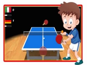 Fun Ping Pong Ball 3D Image