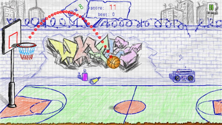 Doodle Basketball screenshot