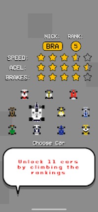 Formula 11 Mini Racing screenshot