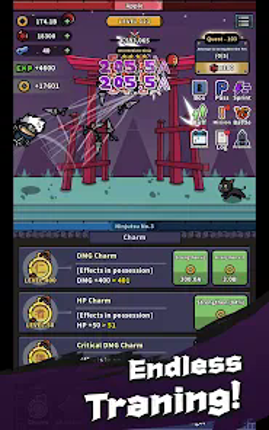 IDLE Fiery Ninja screenshot
