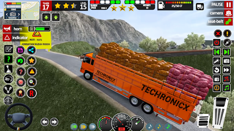 Mud Truck Offroad Driving Game screenshot