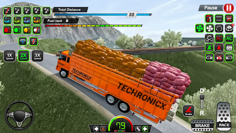 Mud Truck Offroad Driving Game screenshot