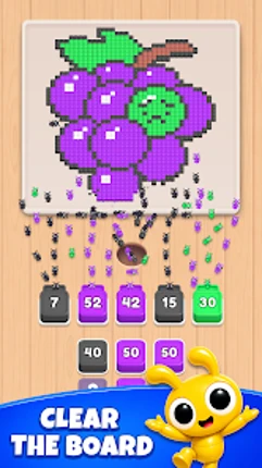 Food Hunt: Pixel Puzzle Image