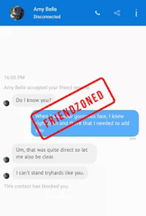 Friendzoned screenshot