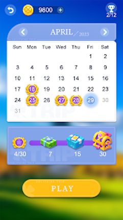 Klondike Solitaire Trip screenshot