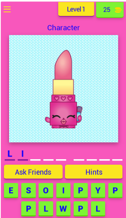 Guess The Shopkin Character Quiz Game Free Image