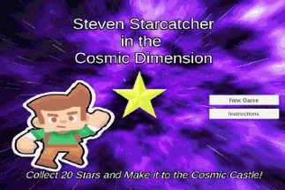 Steven Starcatcher in the Cosmic Dimension Image