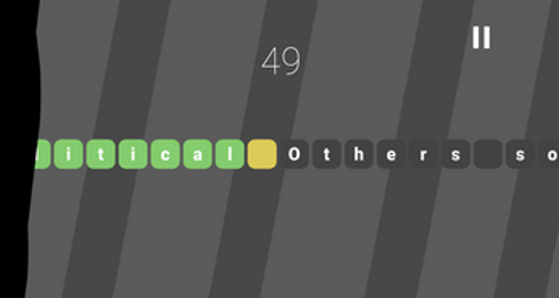 Typing Frenzy screenshot