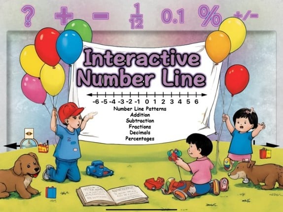 Interactive Number Line screenshot