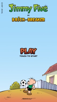 Jimmy Five Brick Breaker screenshot