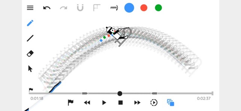 Line Rider screenshot