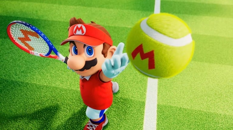 Mario Tennis Fever Image