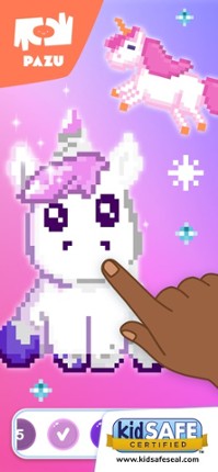 Pixel coloring games for kids screenshot