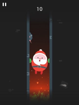 Santa on Fire Image