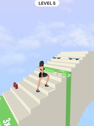 Slippery Stairs!! Image