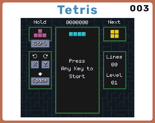 Games like [003] Tetris