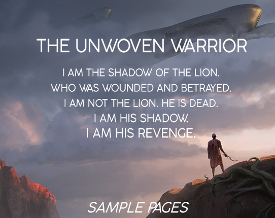 The Unwoven Warrior - Sample Image