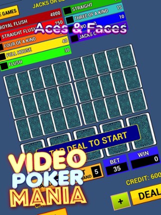 Video Poker Mania Classic screenshot