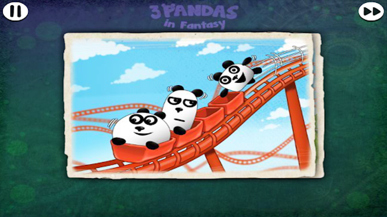 3 Pandas In Fantasy Image