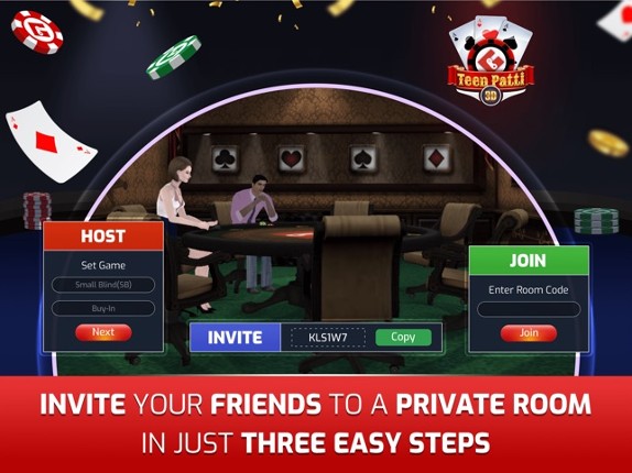 3D Teenpatti screenshot