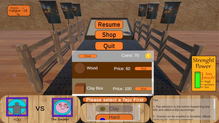 A Rayuela Game screenshot