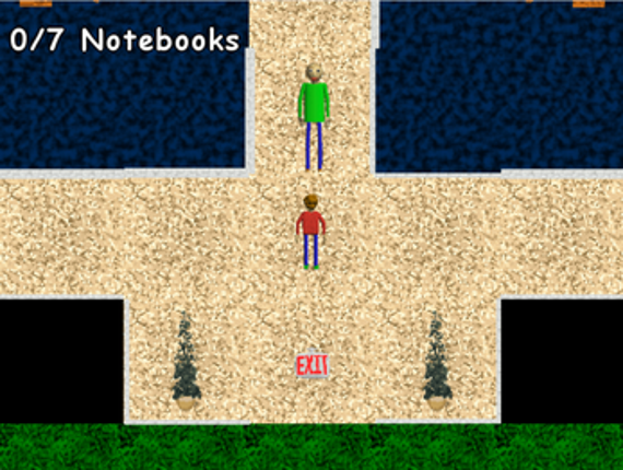 Baldi's Basics Touhou Danmakufu Remake screenshot