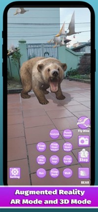 Dinosaur 3D AR screenshot