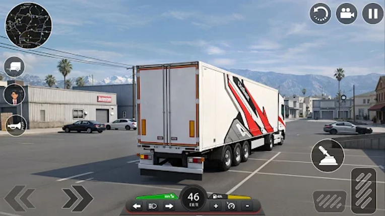 US Mega Truck Driving Games 3D screenshot