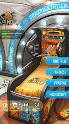 Basketball Flick 3D Image