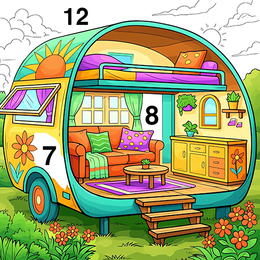 Games like Chill Color - Paint by Number