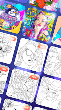 Magic Paint: Color by number screenshot