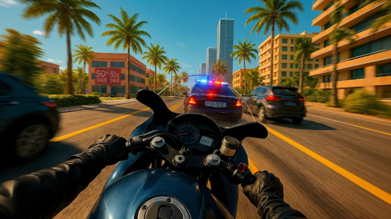 Real Moto Rider: Traffic Race screenshot