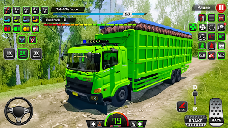 Mud Truck Offroad Driving Game screenshot