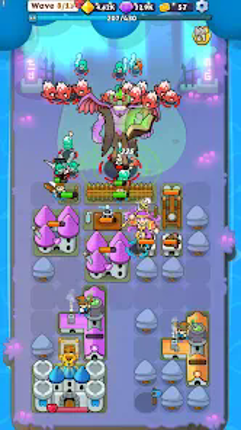 Fortress Merge: Puzzle Defense screenshot