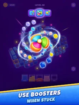 Gem Mosaic: 3D Sort Puzzle screenshot