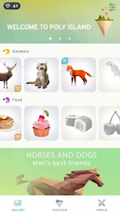Poly Island: Art & Puzzle screenshot
