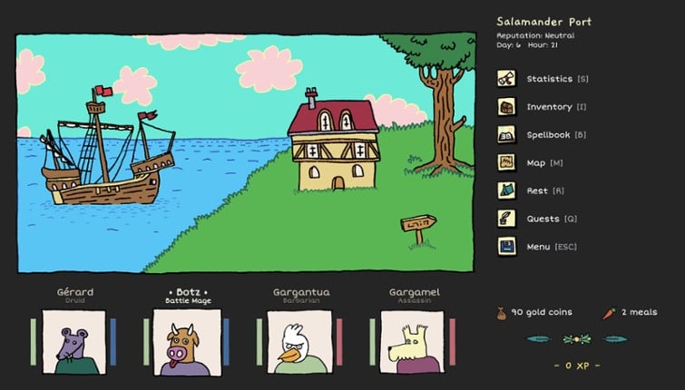 Heroes of the Seven Islands screenshot