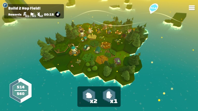 Hexaroma: Village Builder screenshot