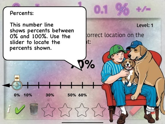 Interactive Number Line screenshot