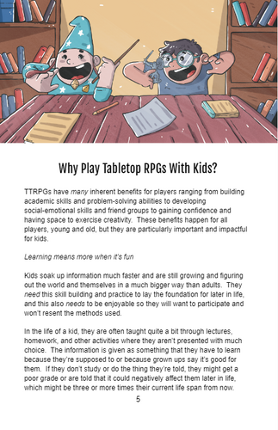 Making a Tabletop RPG for YOUR Particular Kid: A Guide for Families, Friends, and Facilitators screenshot