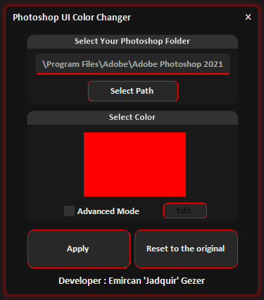 Games like Photoshop UI Color Changer