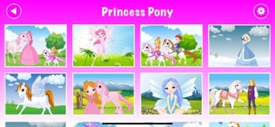 Princess Pony Puzzle Image