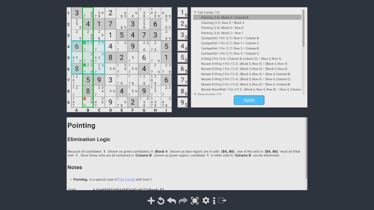 Rated Sudoku screenshot