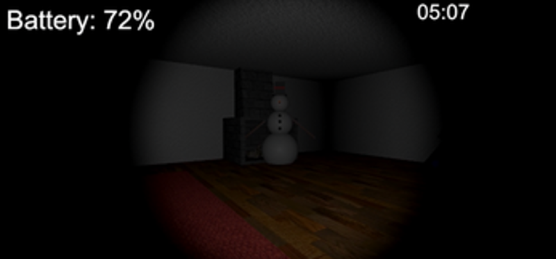 snowy night Image